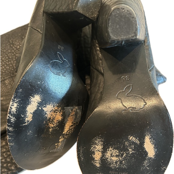 PLOMO- Handmade textured leather boots- Made in Spain- 36 (5.5 US) - Picture 8 of 9